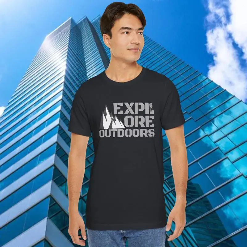 Outdoor Adventure Quotes Short - アウトドア探求旅行名言Tシャツ マウンテンアドベンチャー ハイキング ウォンダーラスト 自然愛好家 トップ
