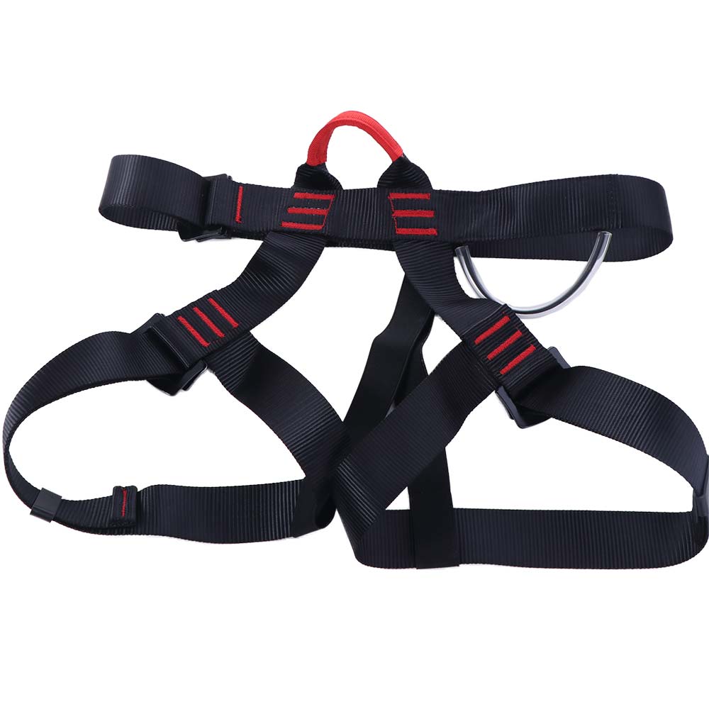 Harness Climbing Adjustable - ウエストサポートアウトドアスポーツハーネス安全強力ロッククライミングハーネス安定調整可能なクライミングハーフボディ安全ベルト