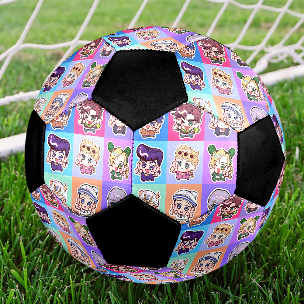Outdoor Adventure And Sports - 1PC ジョジョの奇妙な冒険サッカーボールサイズ 5 トレーニングボールファッションアウトドアスポーツギフト選択 HE29