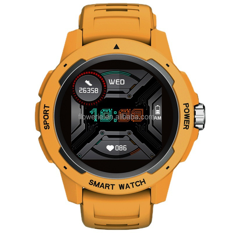Outdoor Adventure And Sports - 50m防水IP68タクティカルスポーツスマートウォッチ、アウトドアランニングダイビングeスポーツアドベンチャーフィットネス腕時計