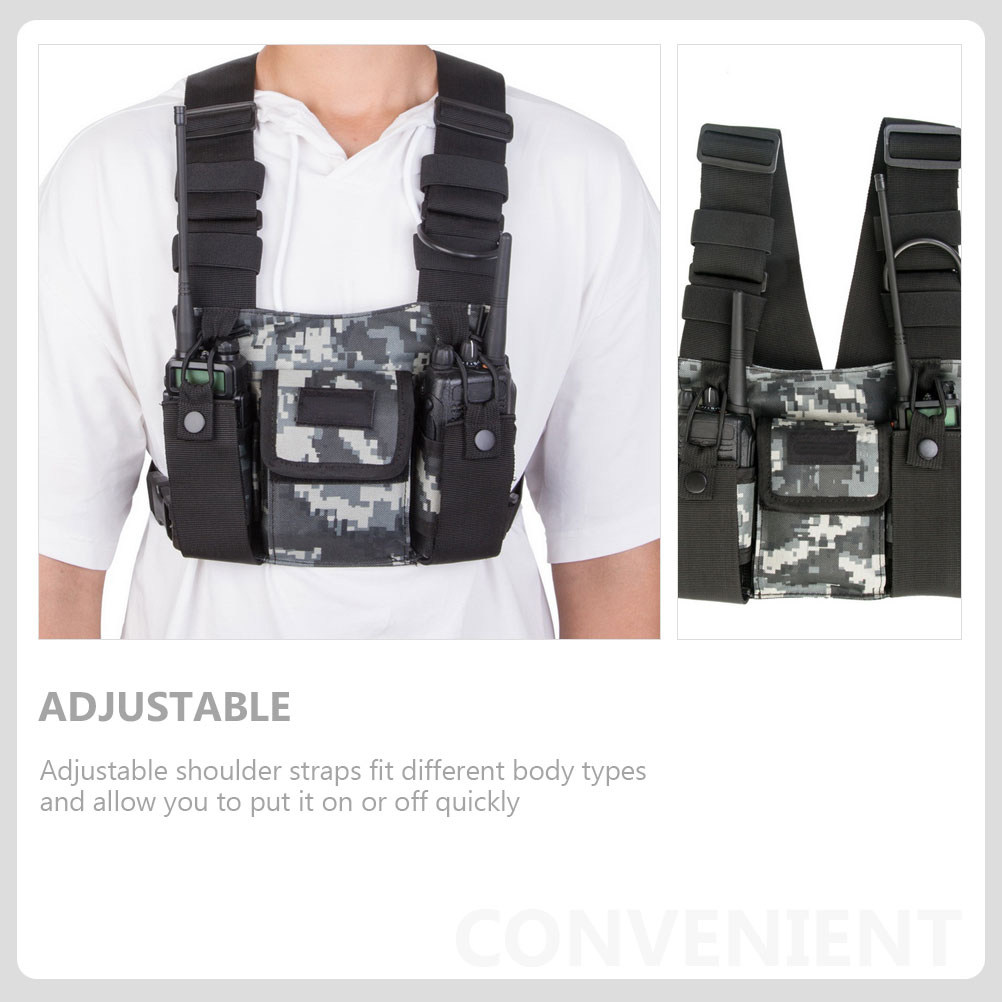 高耐久性ラジオチェストハーネスバッグ アウトドアスポーツ ハ - Harness Climbing Adjustable のレビューと価格