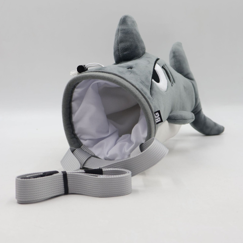 クライミングチョークバッグ ぬいぐるみ サメとナマケモノ 巾 - Chalk Bag Bouldering のレビューと価格
