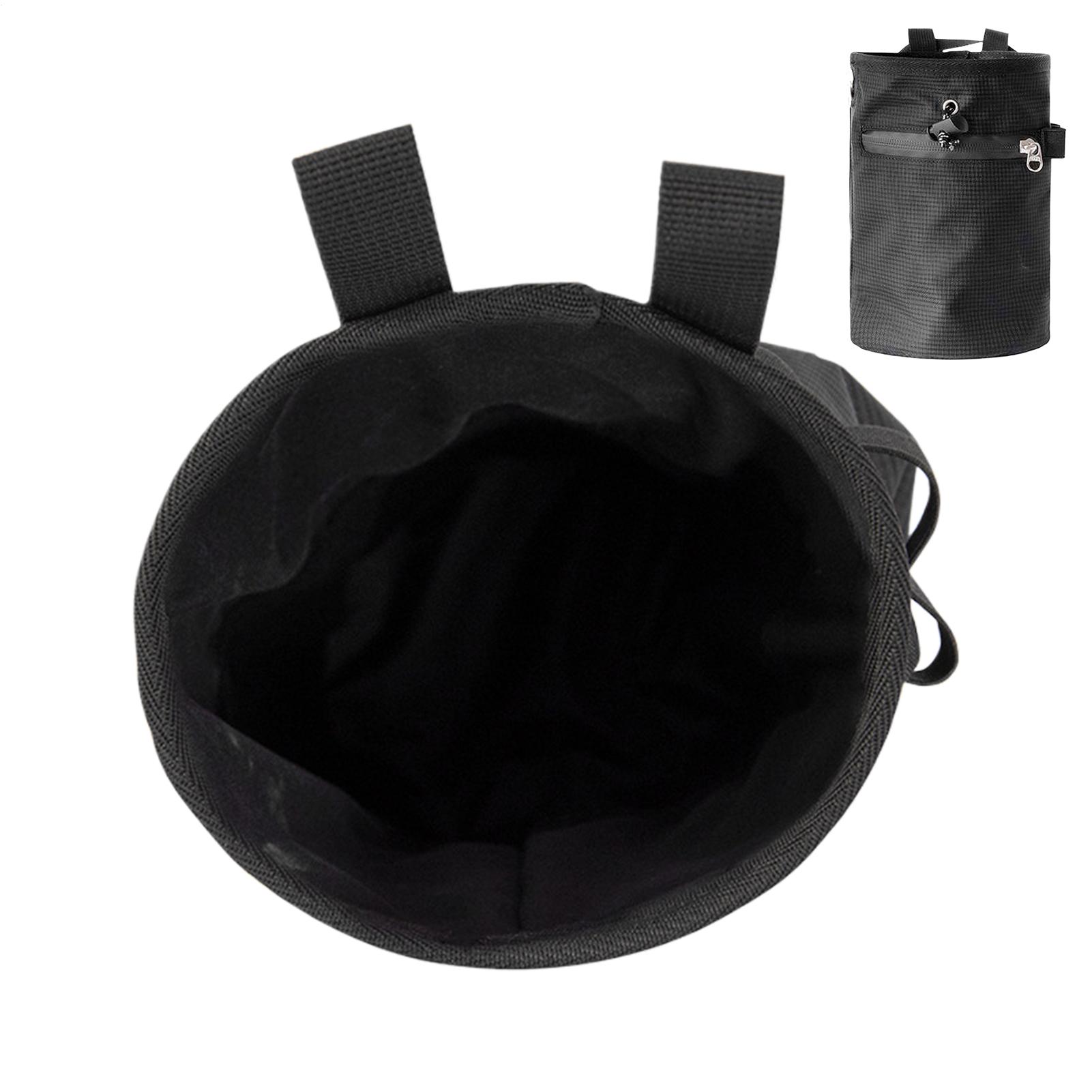 クライミングチョークバッグ防水調節可能なウエストベルトパウダ - Chalk Bag Bouldering のレビューと価格