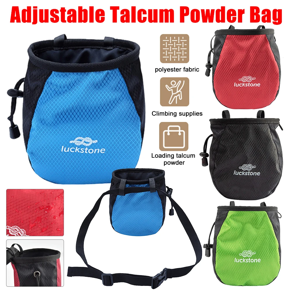 屋外クライミング用マグネシウムパウダーバッグ,防水チョークバ - Chalk Bag Bouldering のレビューと価格