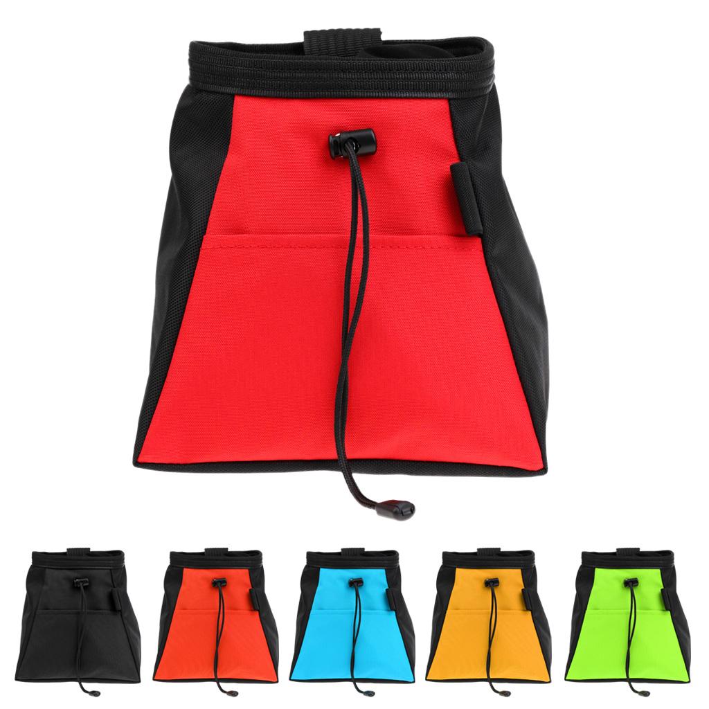 チョークバケット フリース裏地付きスタンドバッグ 巾着式ロッ - Chalk Bag Bouldering のレビューと価格