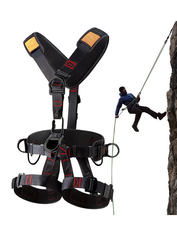 全身屋根ハーネス 5 点安全ベルト調節可能なバックル付き取り - Harness Climbing Adjustable のレビューと価格