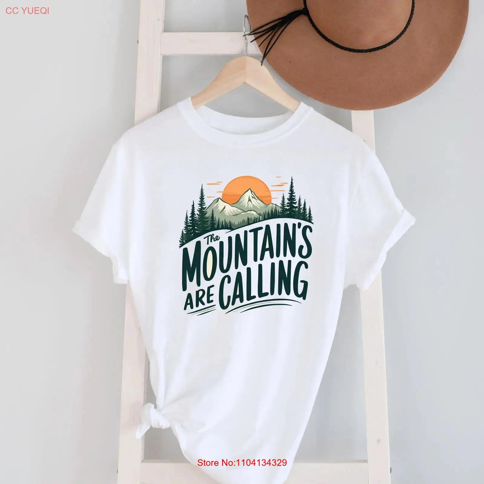山が呼んでいる モチベーションを高める言葉が入ったランドスケ - Outdoor Adventure Quotes Short のレビューと価格