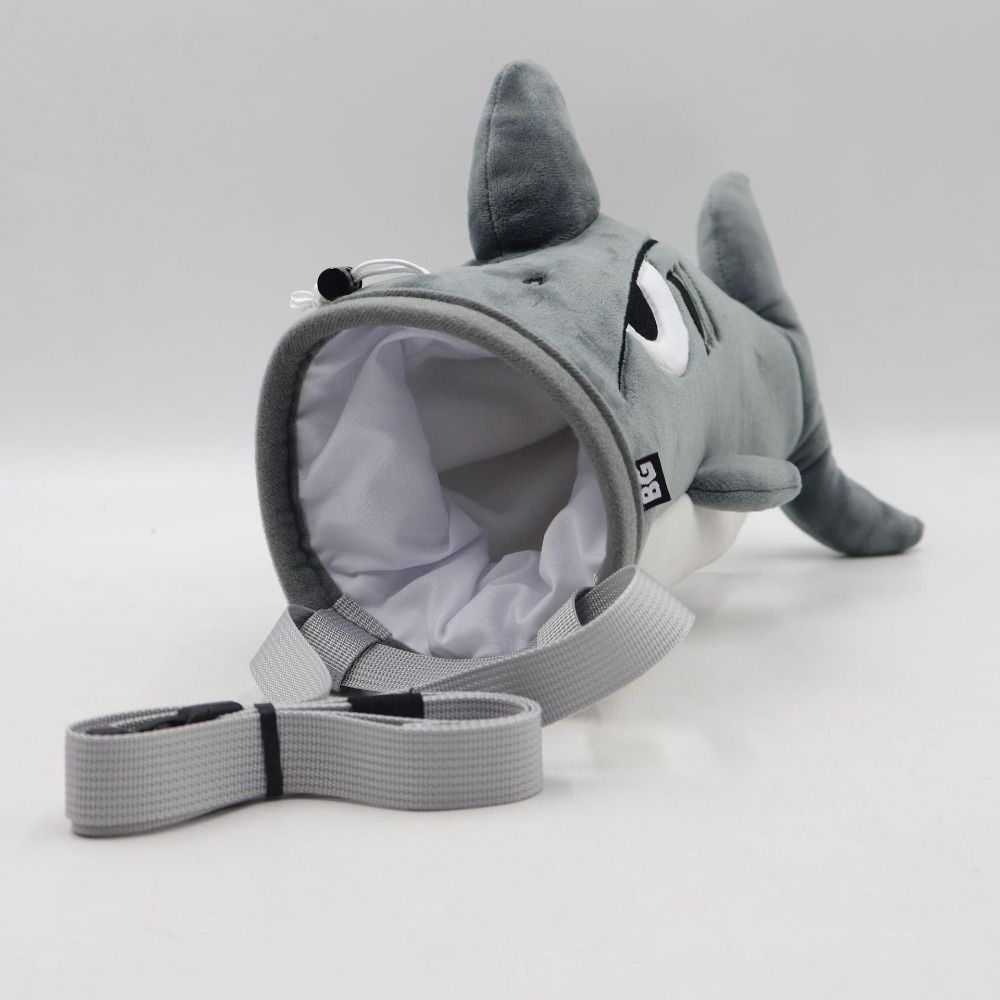 フランネルシャークチョークバッグぬいぐるみロッククライマーロ - Chalk Bag Bouldering のレビューと価格