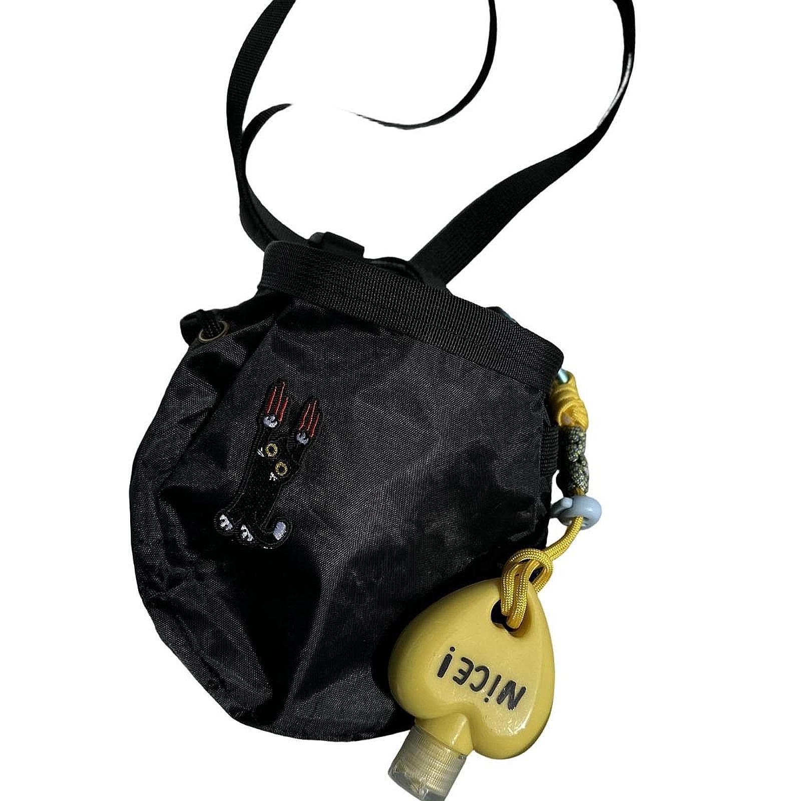 巾着ロッククライミングチョークバッグ猫型ぬいぐるみ収納アクセ - Chalk Bag Bouldering のレビューと価格