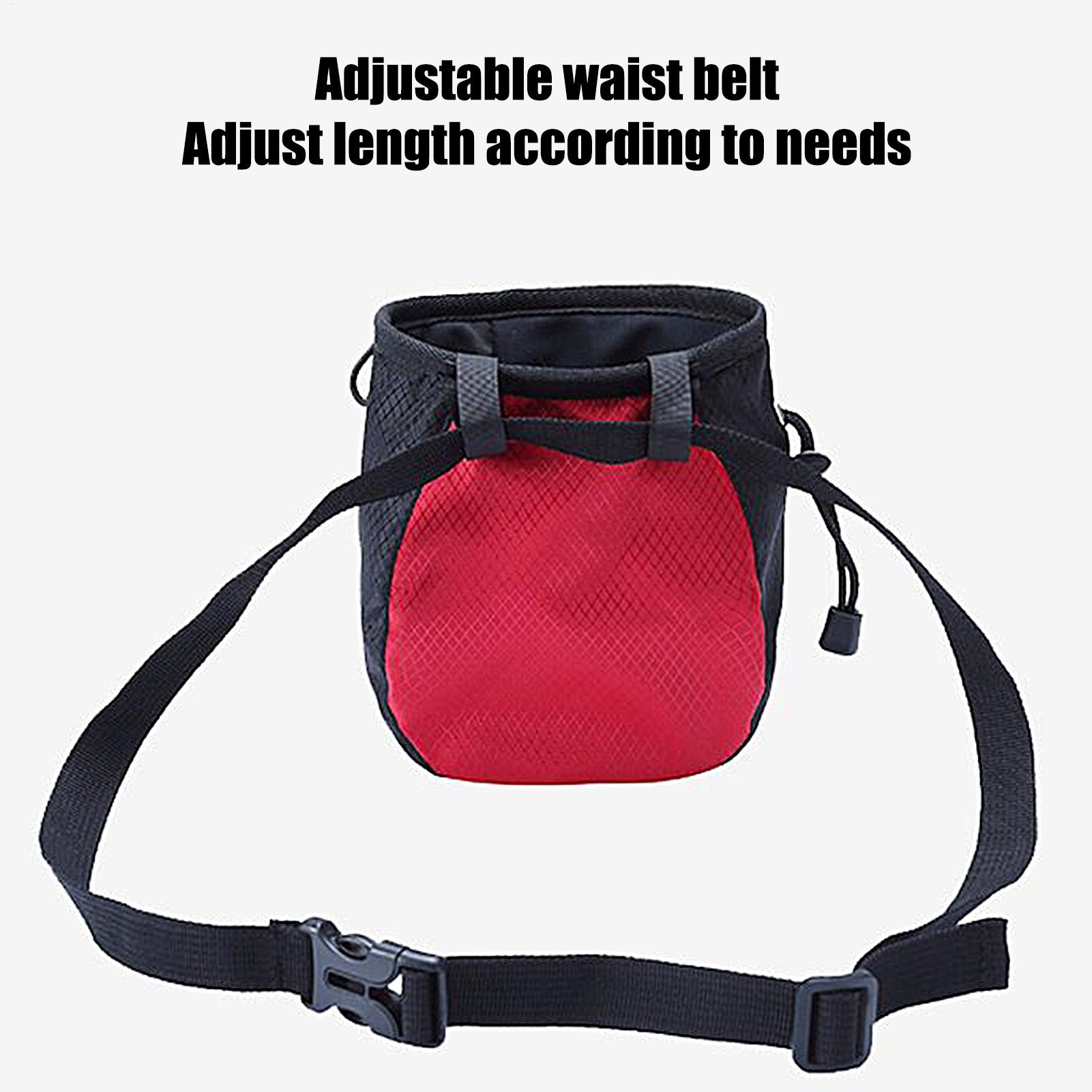 チョークウエストバッグ ロッククライミング用 防水 漏れ防止 - Chalk Bag Bouldering のレビューと価格