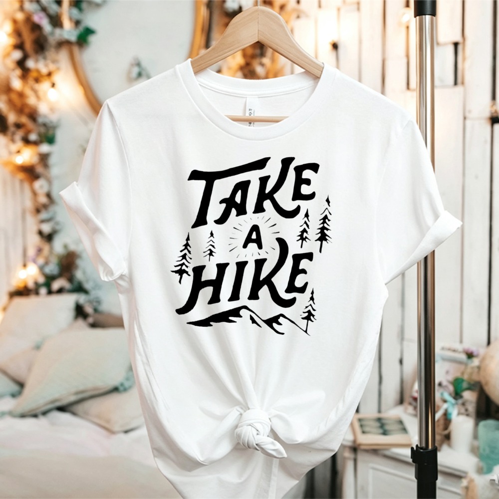 Take A Hike パインツリーマウンテン アウトドアグ - Outdoor Adventure Quotes Short のレビューと価格