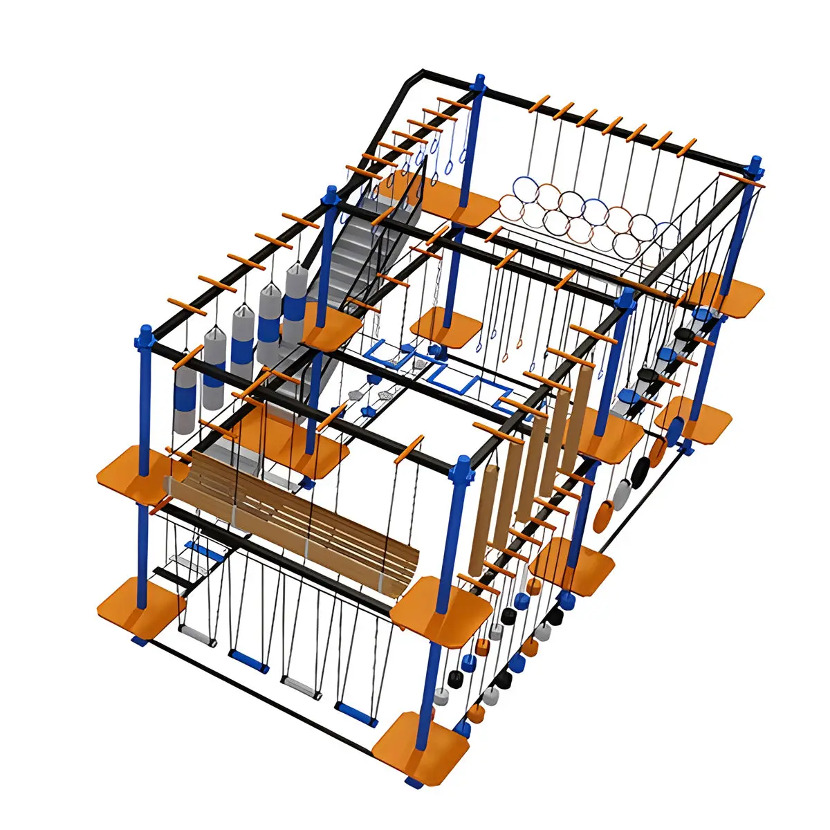 ホットセール！クライミングコース、アドベンチャーパーク設備、 - Outdoor Adventure Course のレビューと価格