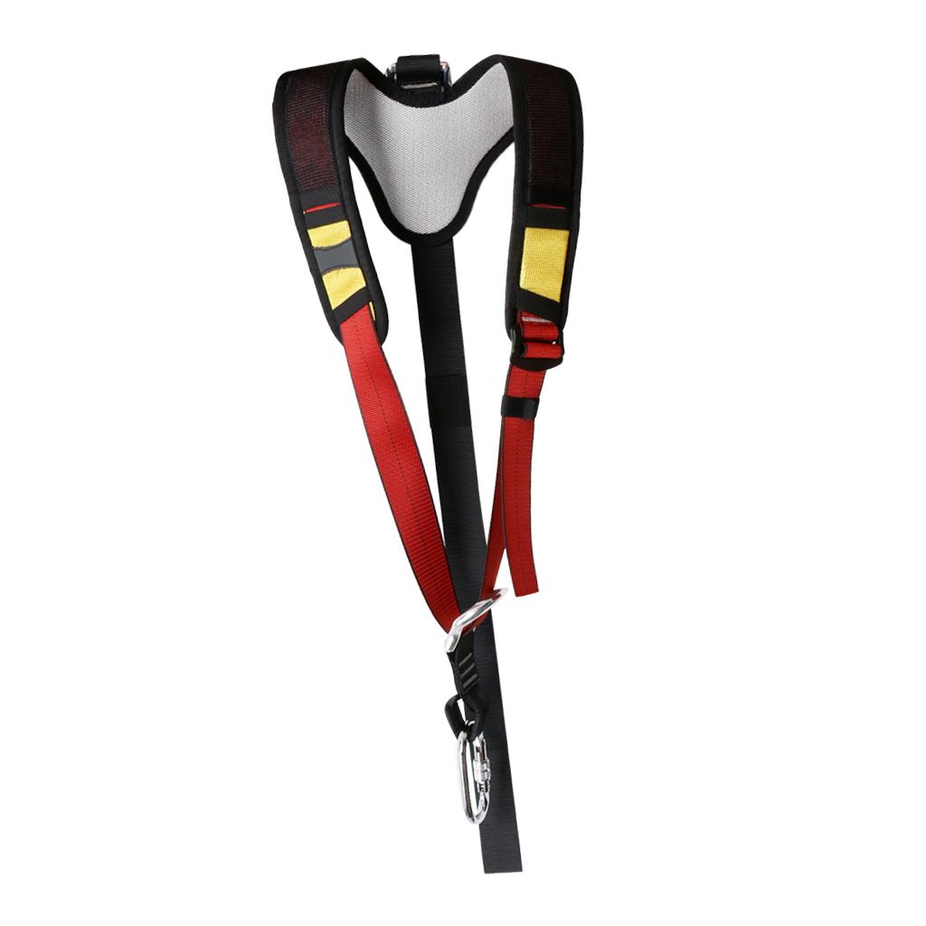 ブラックポリエステルハーネスショルダーストラップ調節可能なソ - Harness Climbing Adjustable のレビューと価格